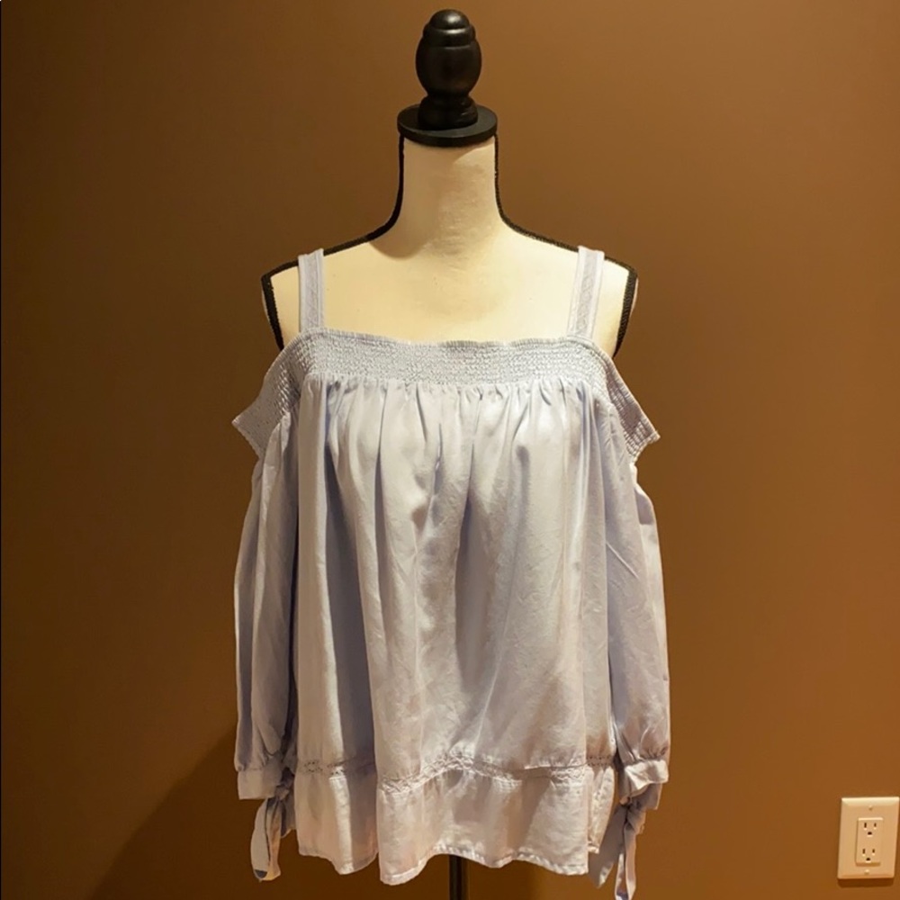 Lauren Conrad Cold Shoulder Top